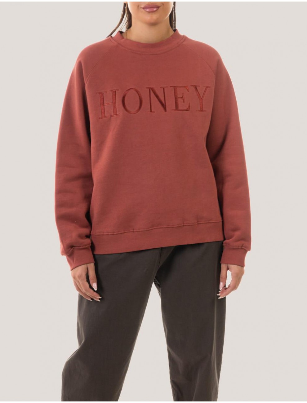 SUDADERA OBVIO IRENA BURDEOS