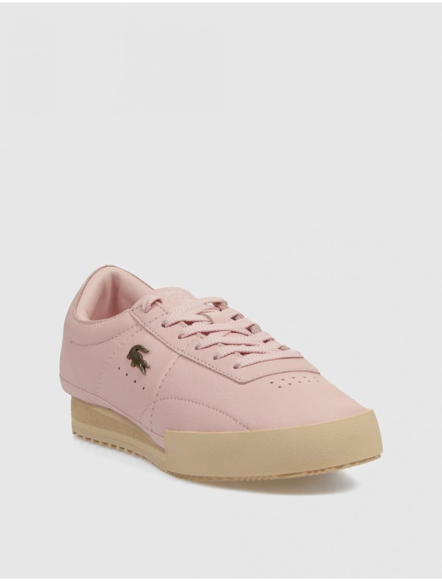 ZAPATILLA LACOSTE AURA ROSA