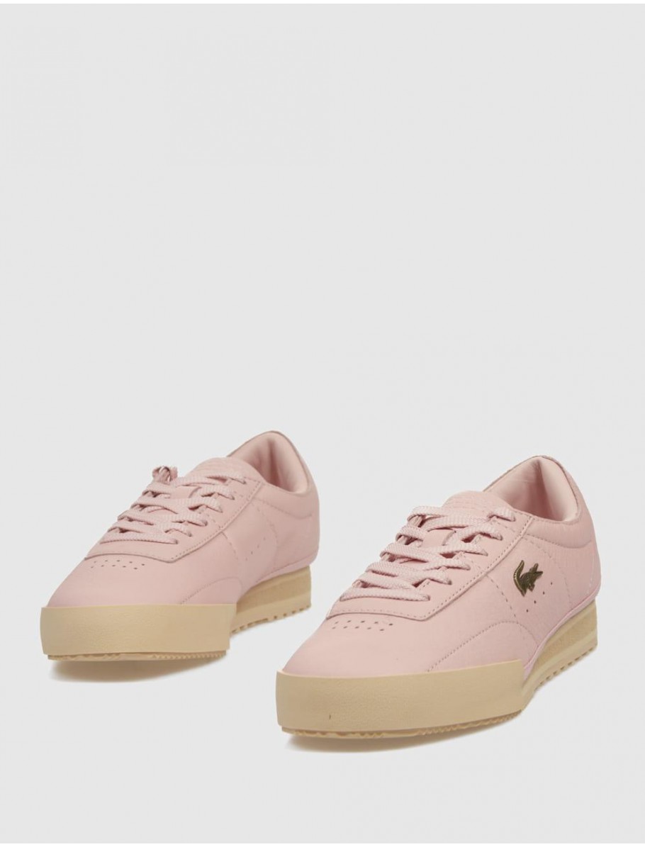 ZAPATILLA LACOSTE AURA ROSA