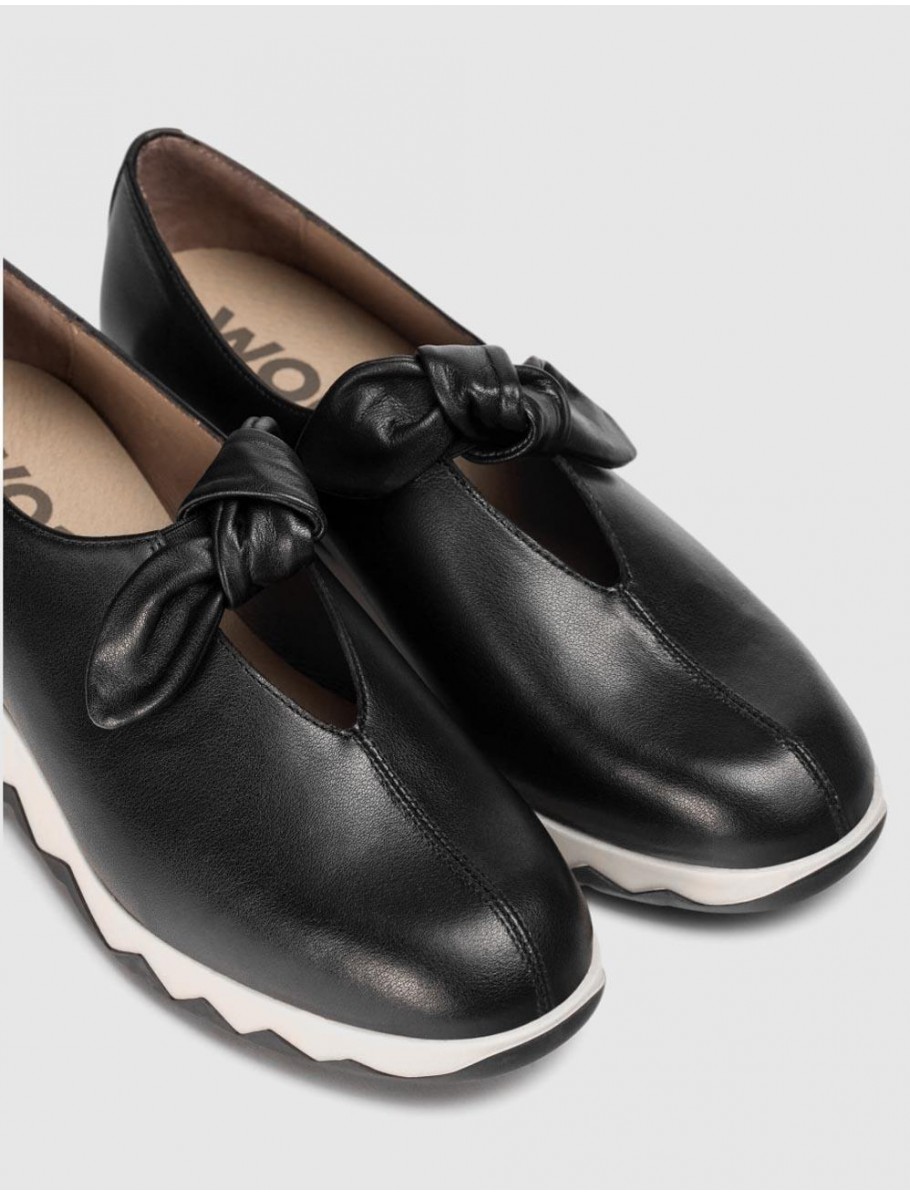 ZAPATO WONDERS C 7611 NEGRO