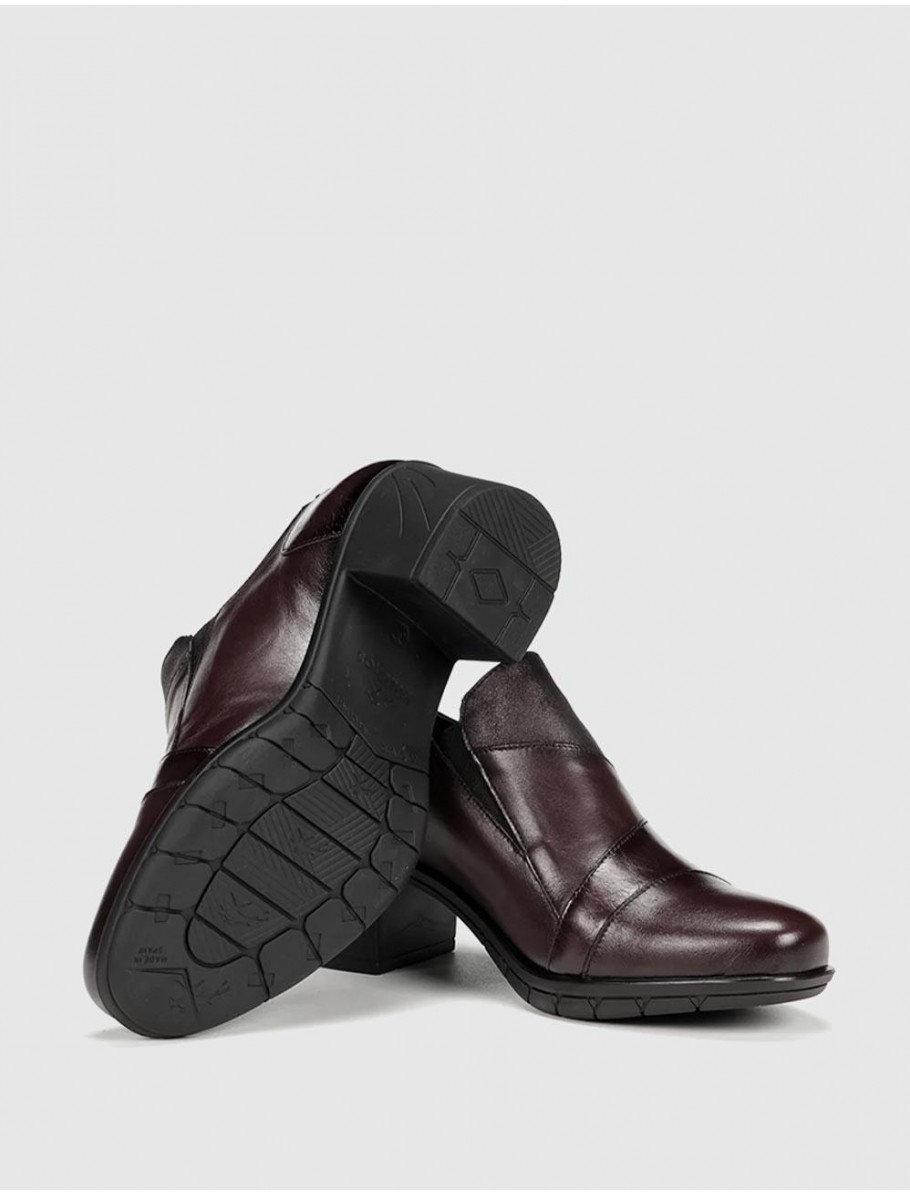 ZAPATO FLUCHOS F1802 BURDEOS