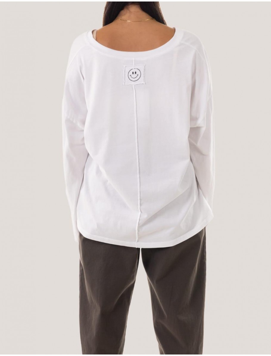 CAMISETA OBVIO CILLA BLANCO