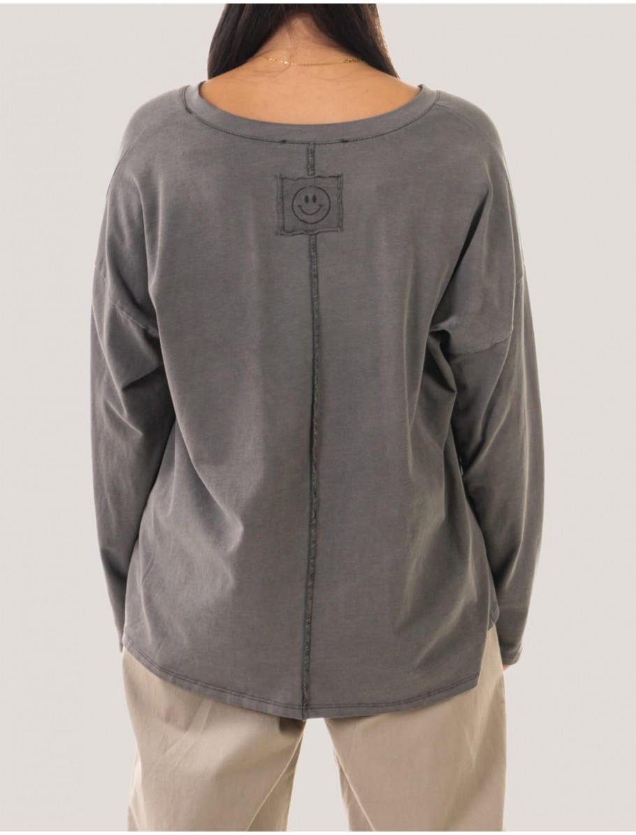 CAMISETA OBVIO CILLA GRIS