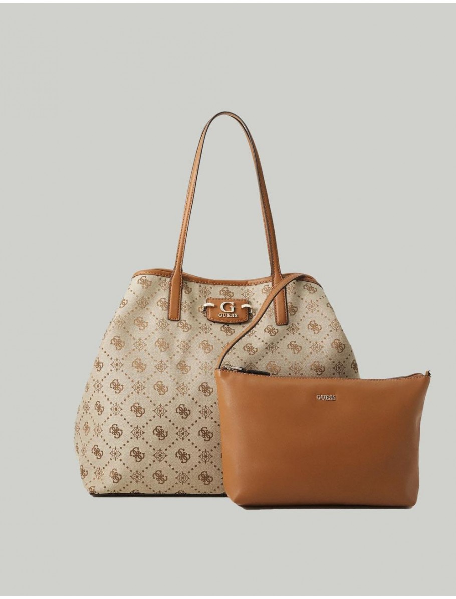 BOLSO GUESS NEDA LARGE MARRoN