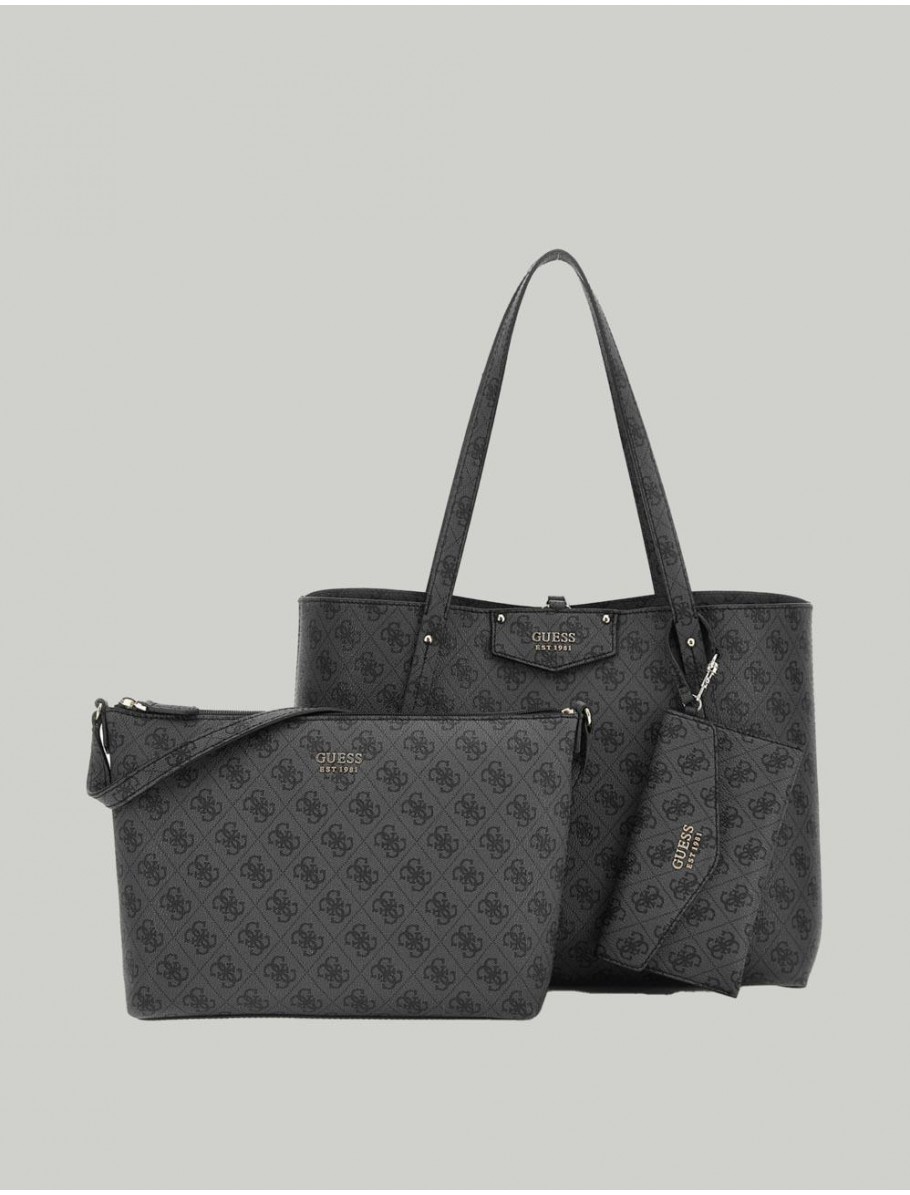 BOLSO GUESS BRENTON TOTE NEGRO