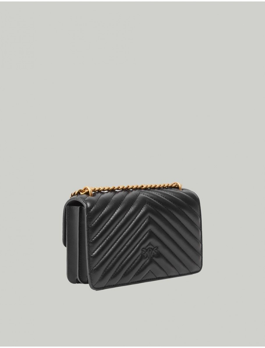BOLSO PINKO LOVE ICON MINI NEGRO