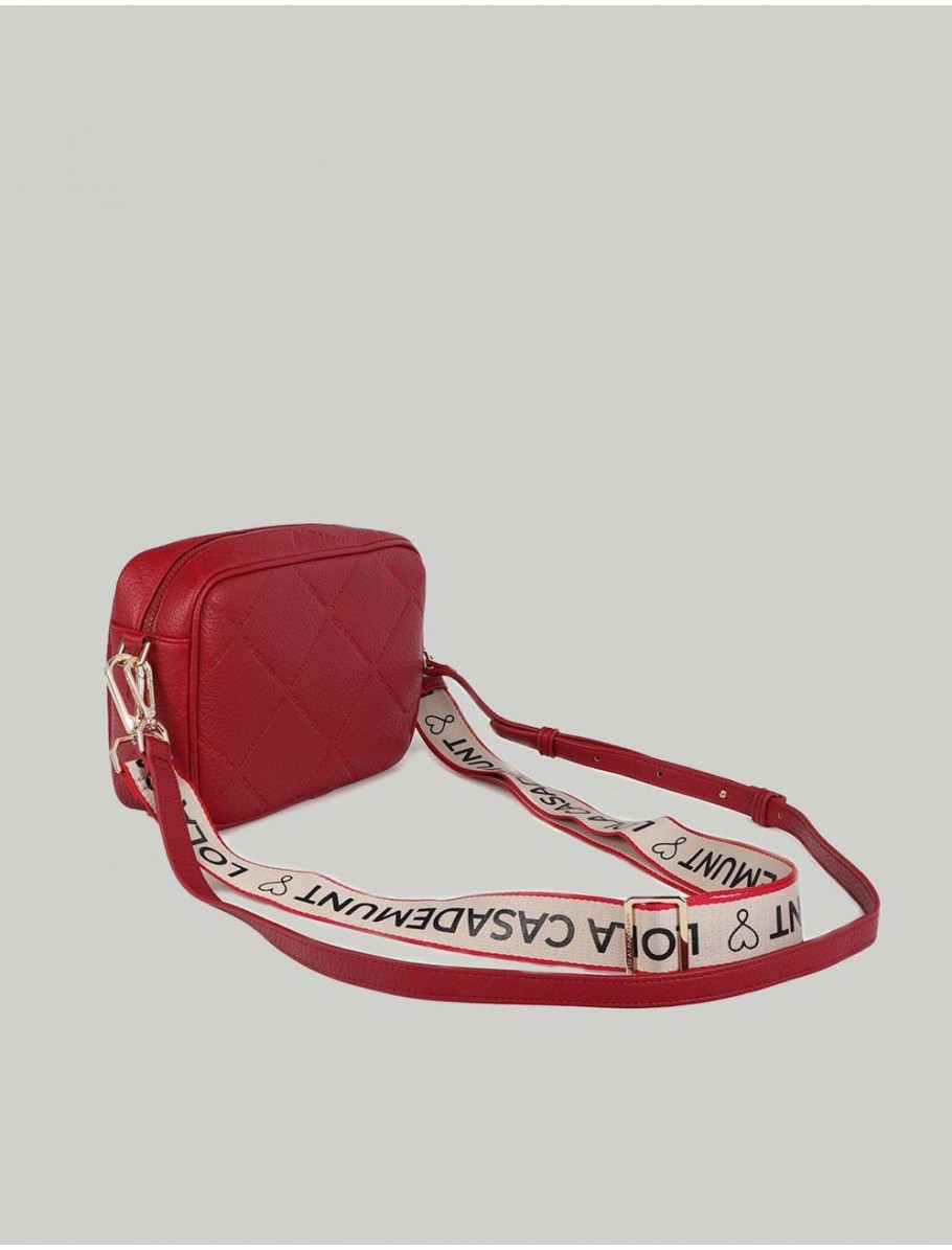 BOLSO LOLA CASADEMUNT LF2504049 ROJO