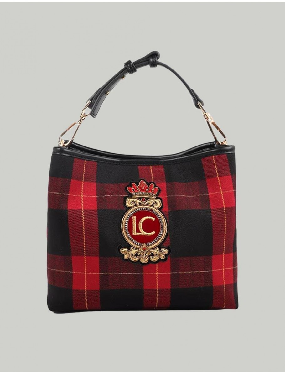 BOLSO LOLA CASADEMUNT LF2504081 ROJO