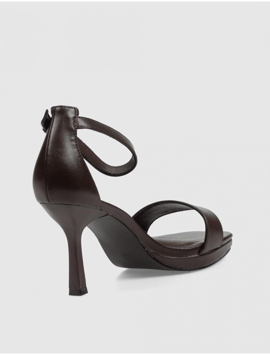 SANDALIA KAMOME TRENDS KONA MARRoN
