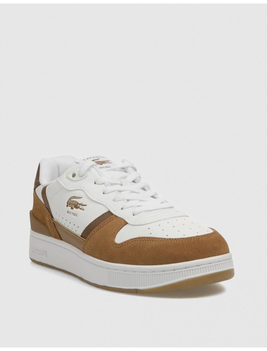 ZAPATILLA LACOSTE CLIP SET MARRoN