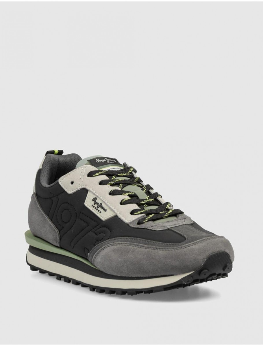 ZAPATILLA PEPE JEANS FOSTER CONNECTED GRIS