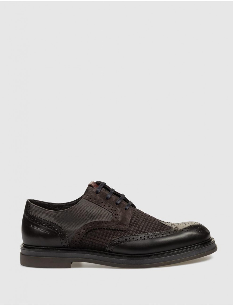 ZAPATO AMBITIOUS SHOES MIXED BROGUES MARRoN