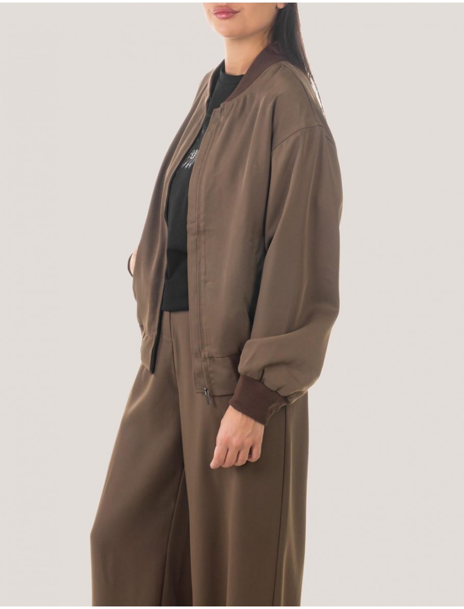 CHAQUETA MY REAL IDENTITY BLAINE MARRoN