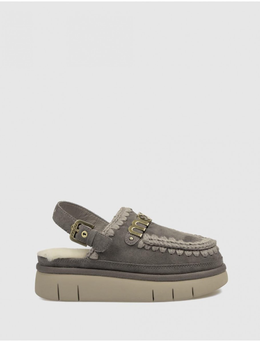 ZUECO MOU BOUNCE CLOG BACK STRAP GRIS