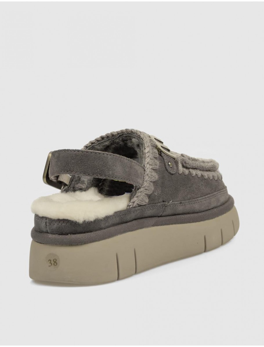 ZUECO MOU BOUNCE CLOG BACK STRAP GRIS