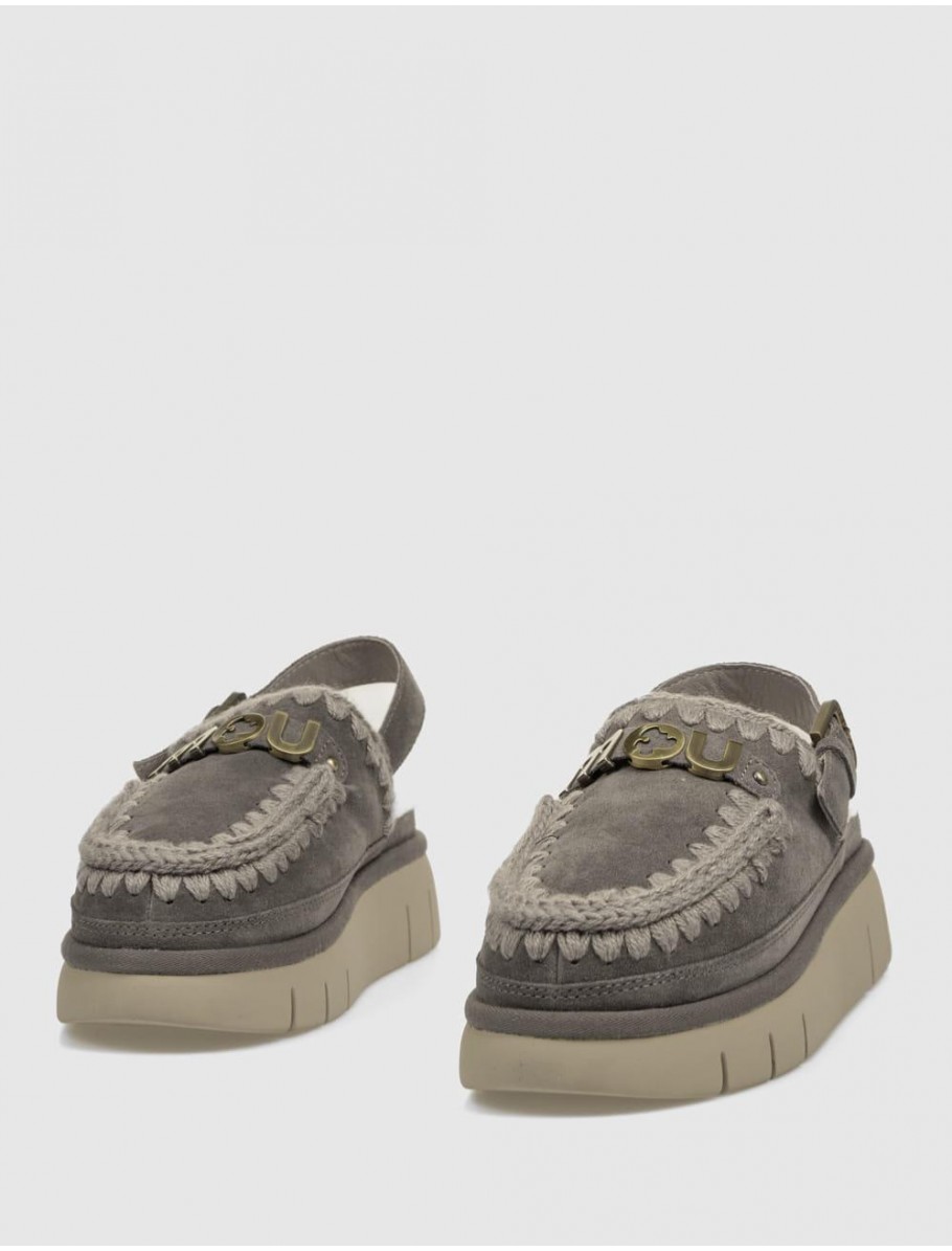 ZUECO MOU BOUNCE CLOG BACK STRAP GRIS