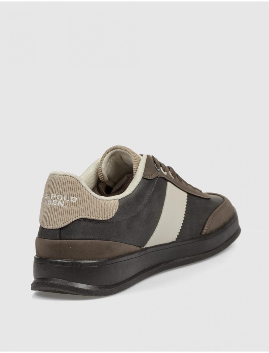 ZAPATILLA US POLO ASSN CAMPY004M MARRoN