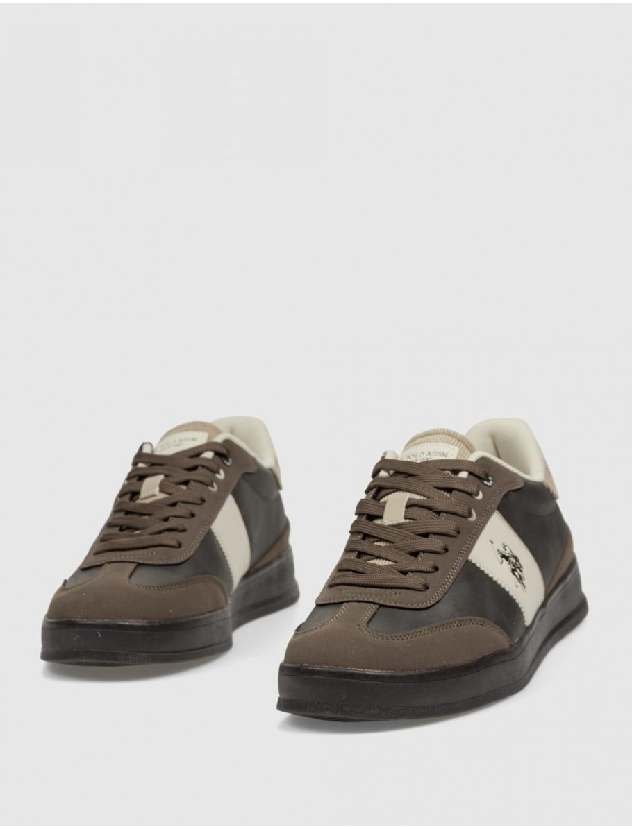 ZAPATILLA US POLO ASSN CAMPY004M MARRoN