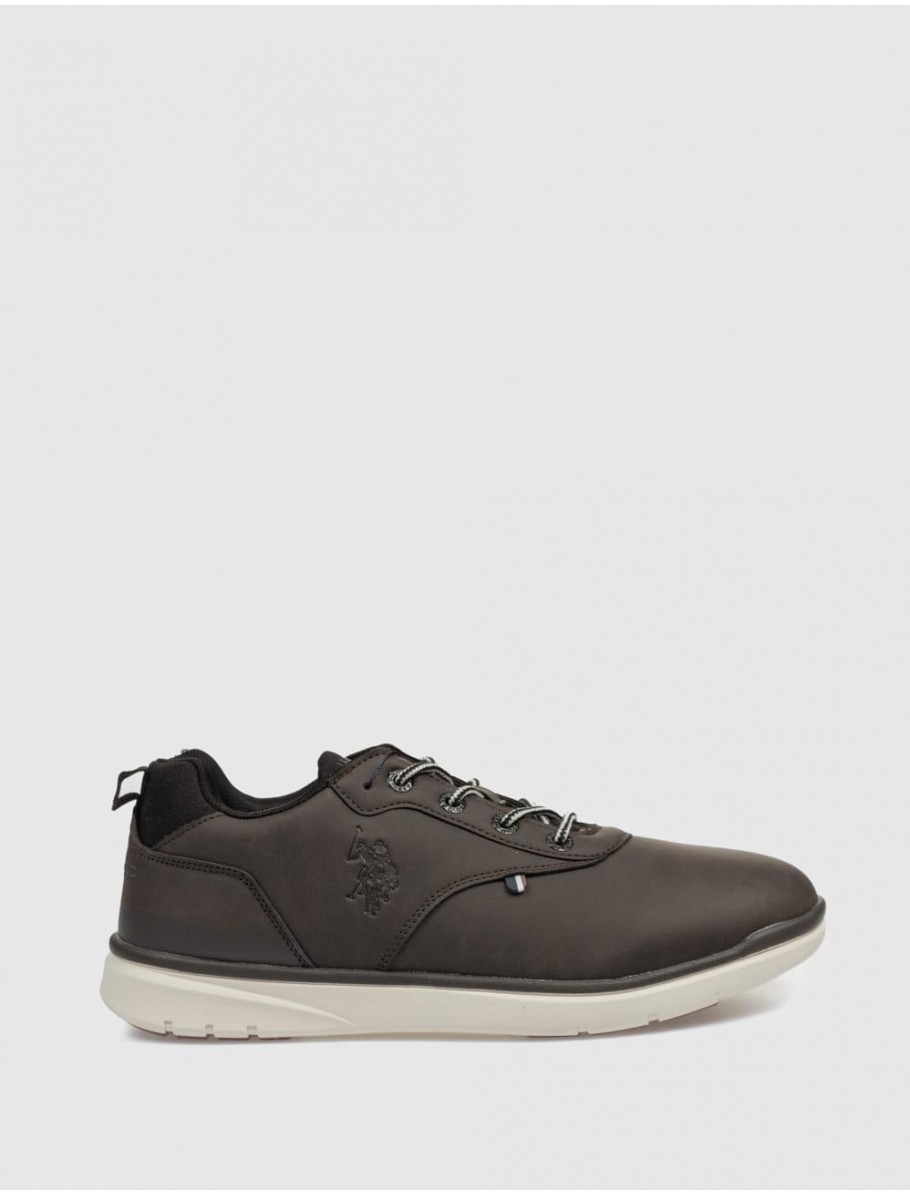 ZAPATILLA US POLO ASSN YGOR012M MARRoN