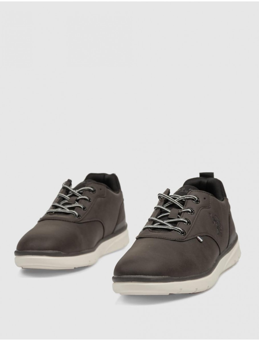 ZAPATILLA US POLO ASSN YGOR012M MARRoN