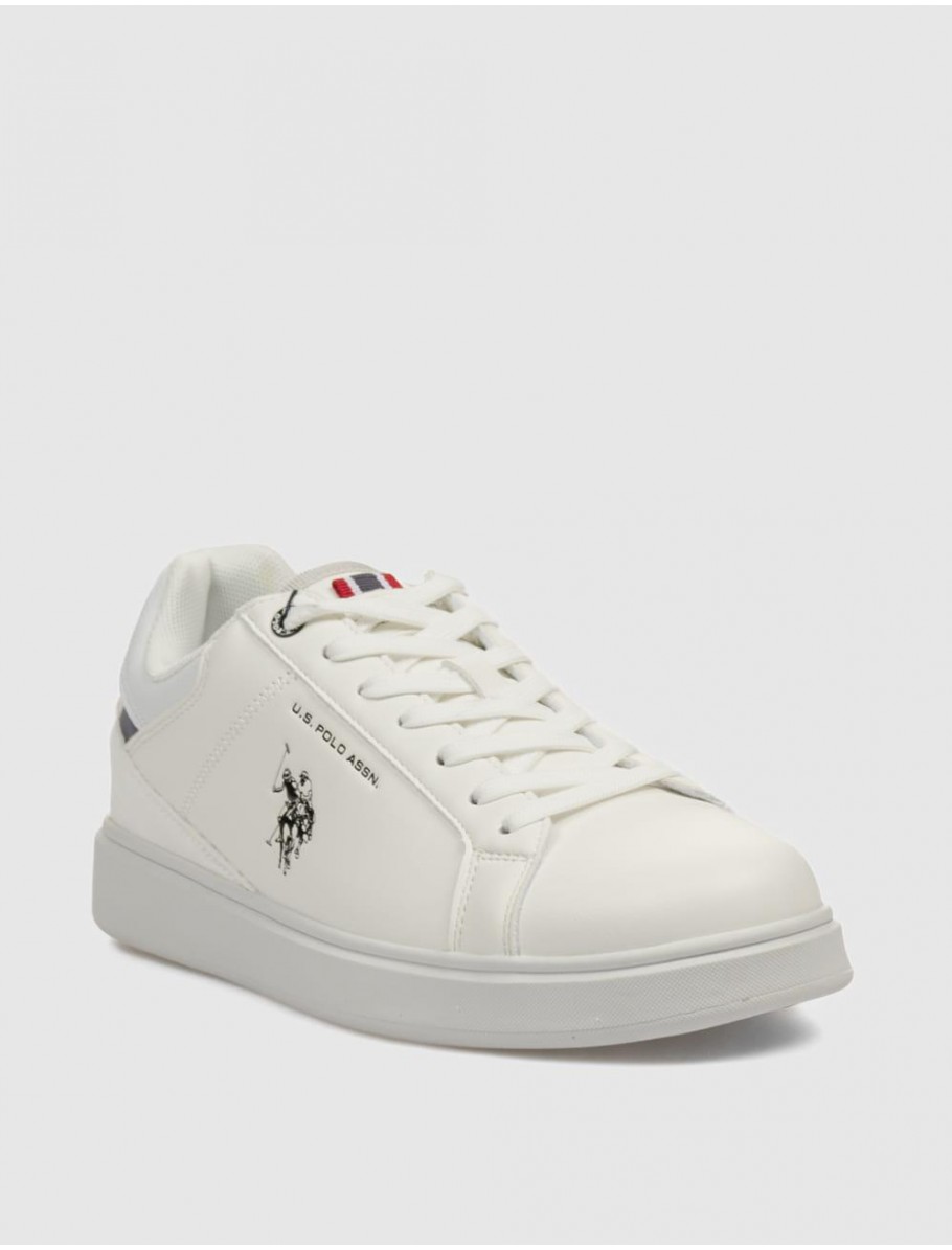 ZAPATILLA US POLO ASSN ROKKO001M BLANCO