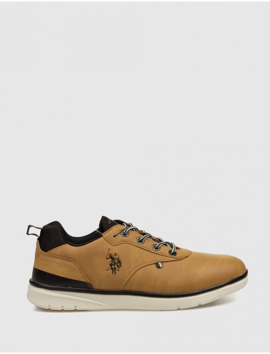 ZAPATILLA US POLO ASSN YGOR012M CaMEL