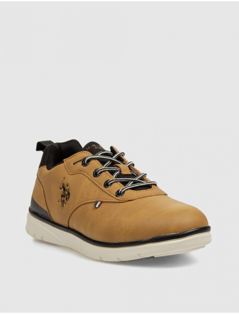ZAPATILLA US POLO ASSN YGOR012M CaMEL