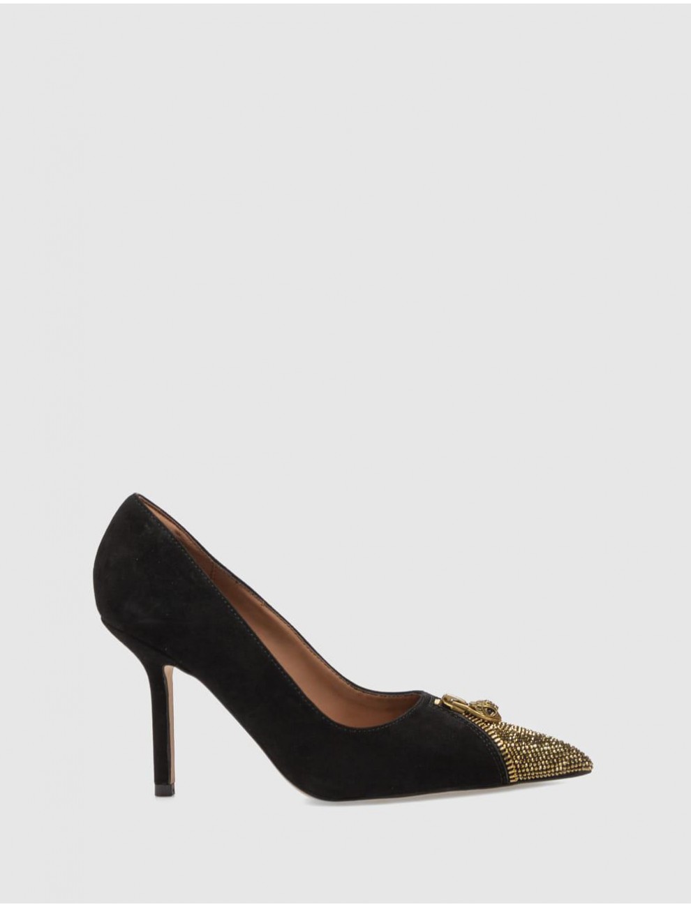 SALoN KURT GEIGER ZIP COURT NEGRO