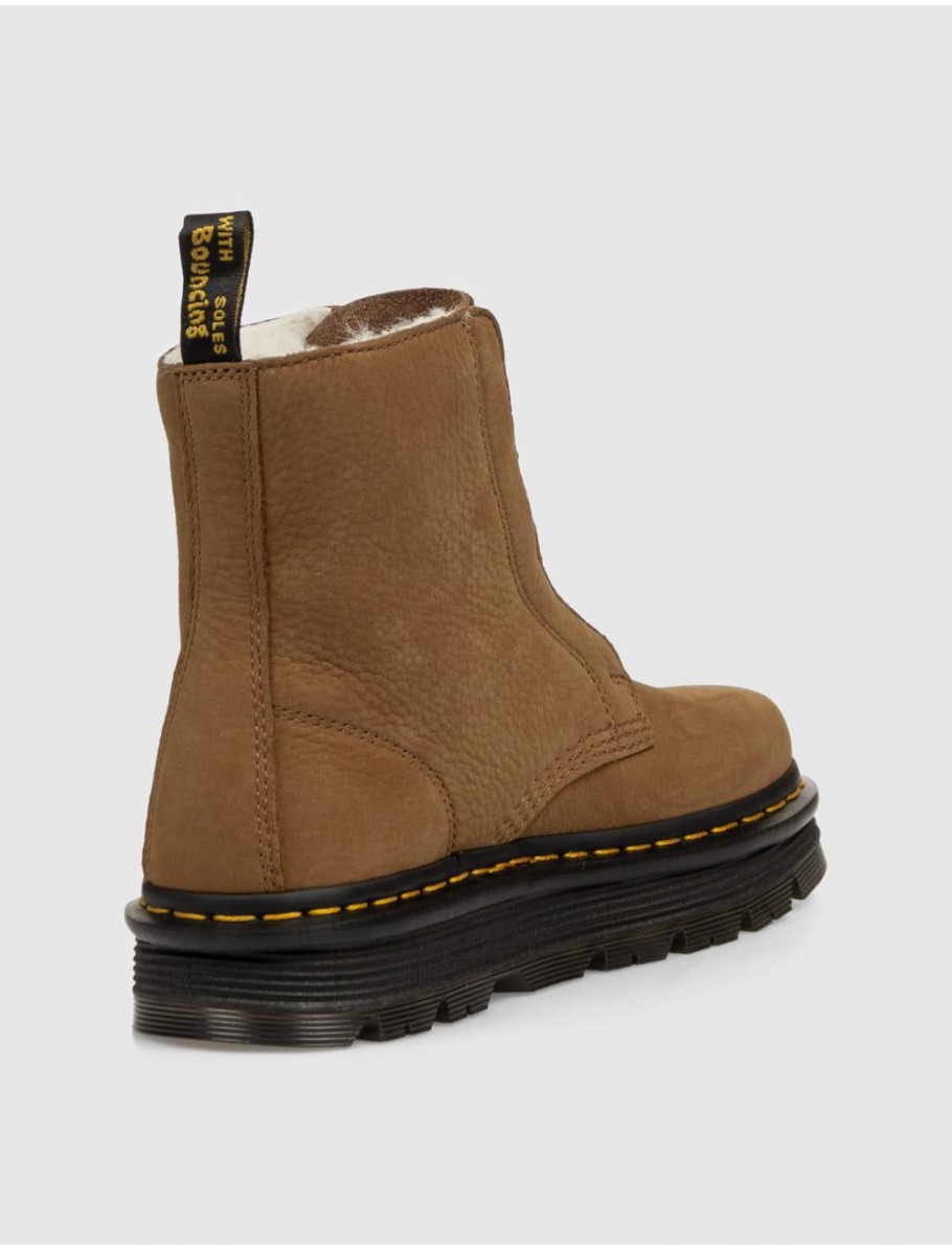 BOTiN DR MARTENS ZEBZAG LACE LESS MARRoN