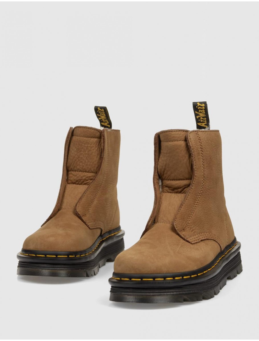 BOTiN DR MARTENS ZEBZAG LACE LESS MARRoN