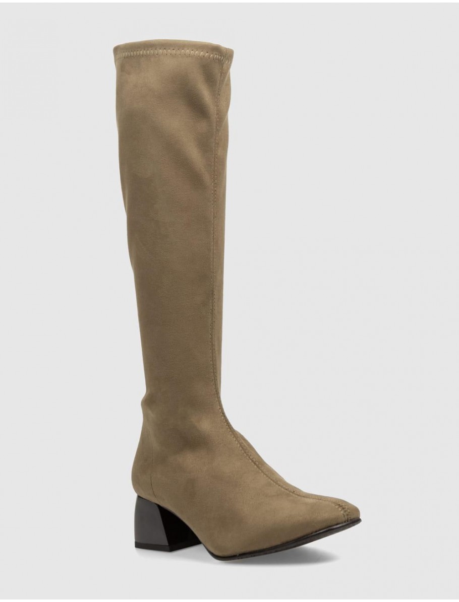 BOTA MISS ELASTIC FAX 078663 TAUPE