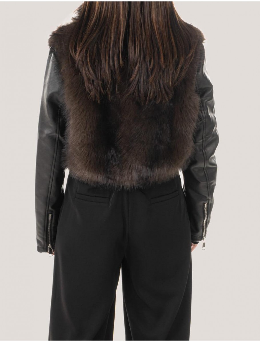 CHAQUETA OBVIO AMBRAZ NEGRO