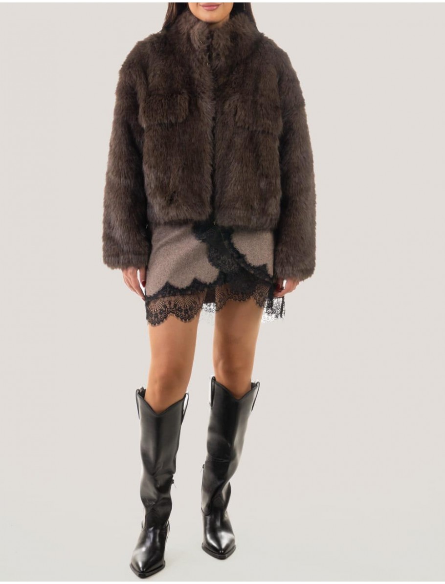 CHAQUETA OBVIO JLYV LUCA TAUPE