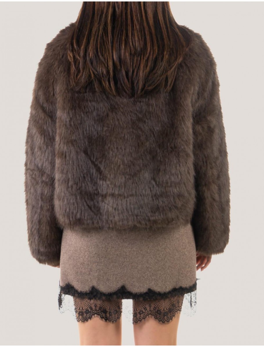 CHAQUETA OBVIO JLYV LUCA TAUPE