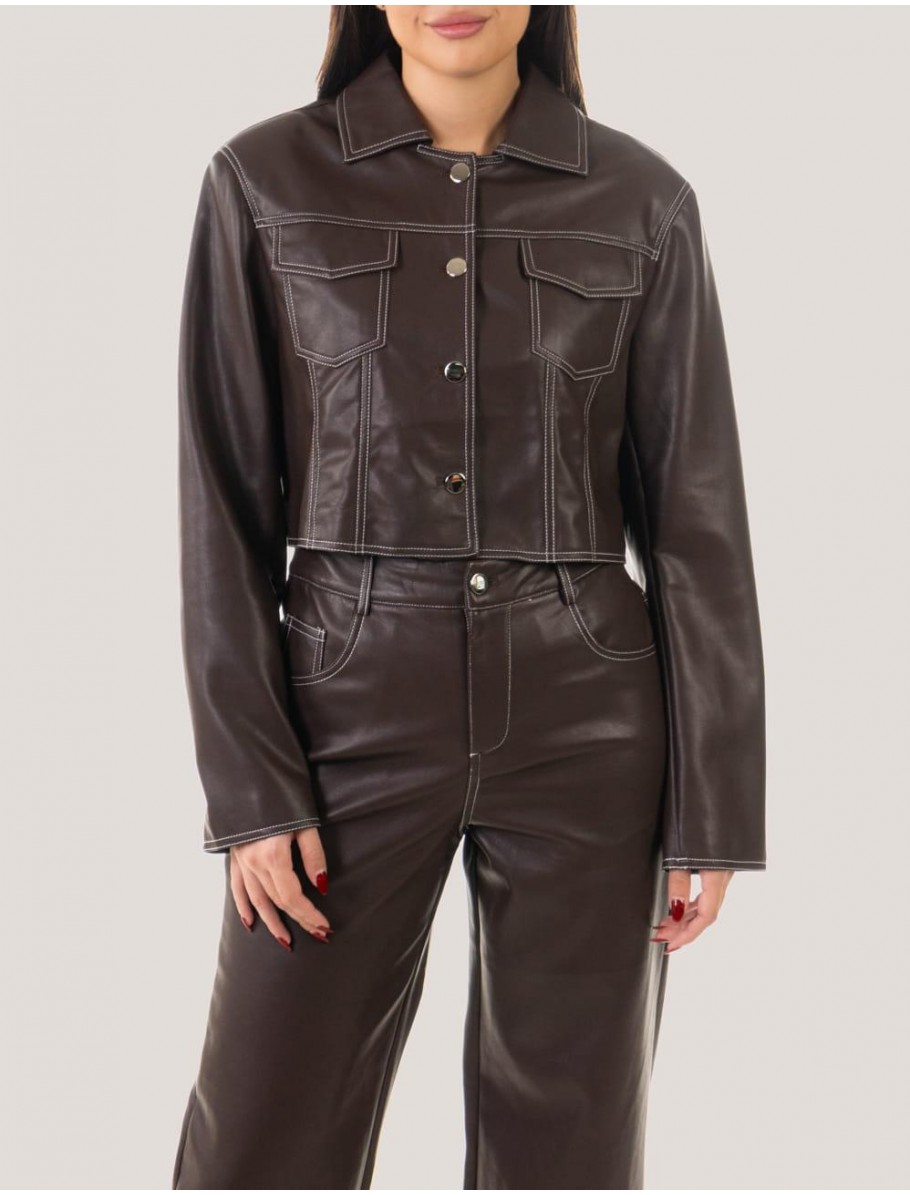 CHAQUETA OBVIO JONAS MARRoN