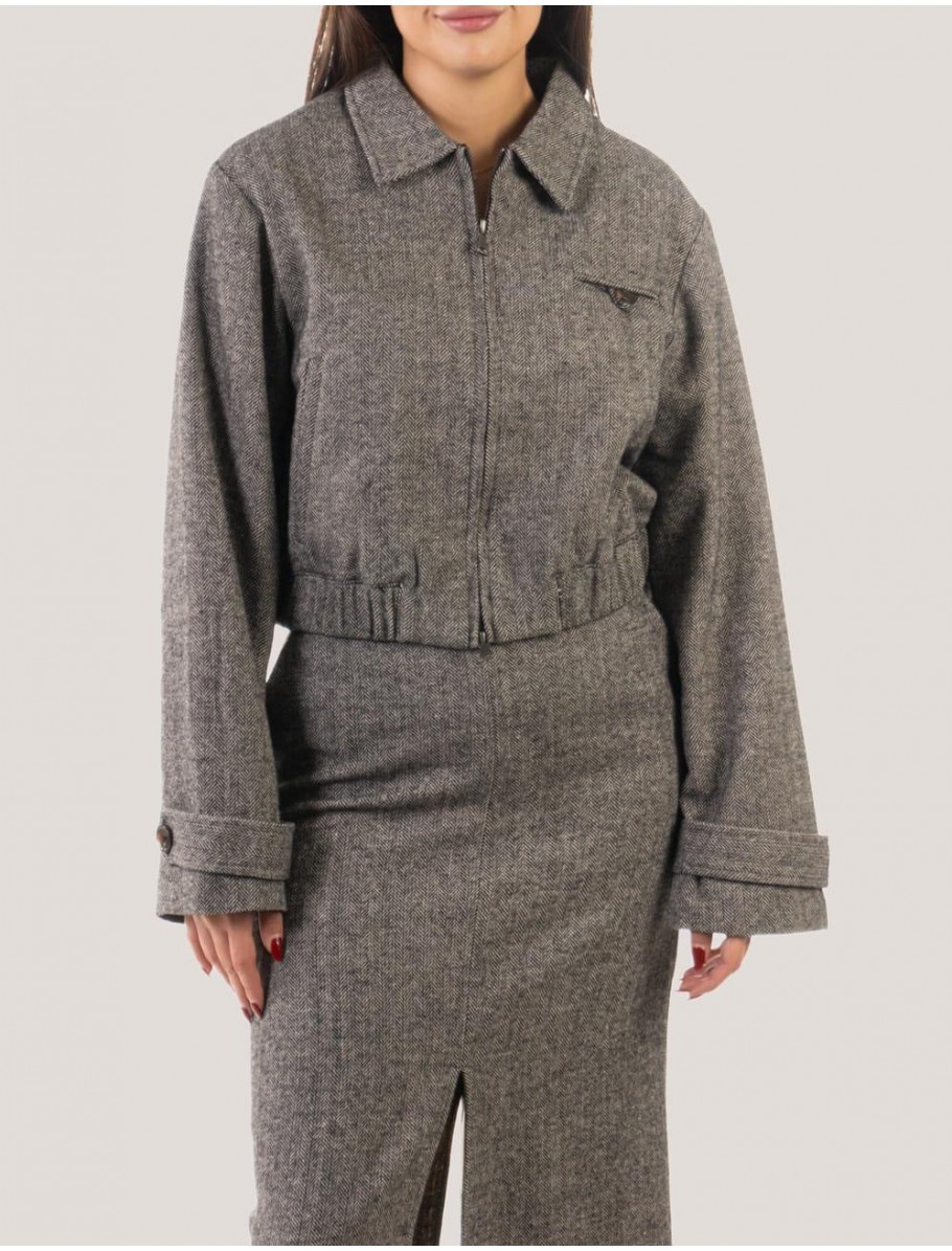 CHAQUETA MY REAL IDENTITY RENE NEGRO