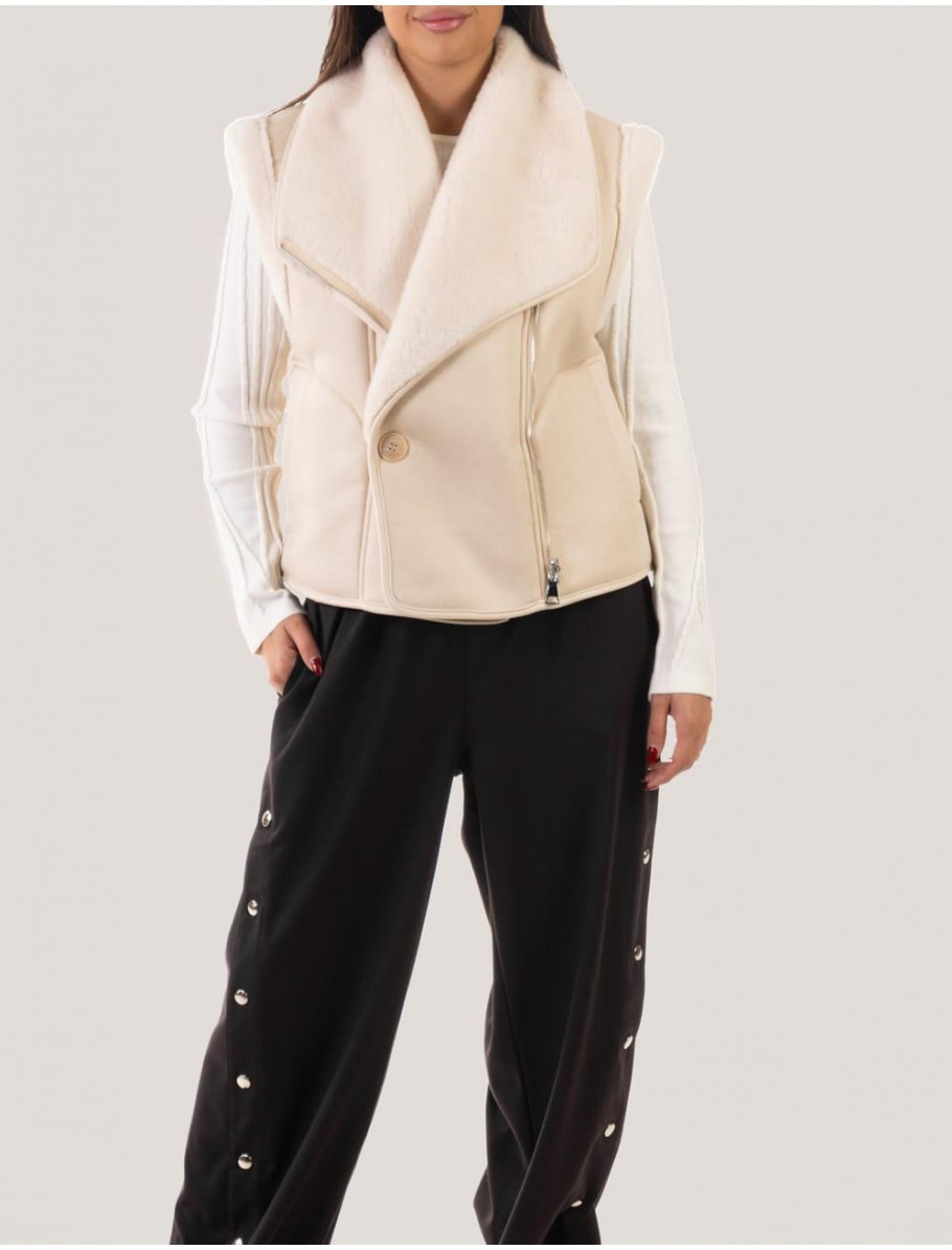 CHALECO OBVIO MILA BEIG