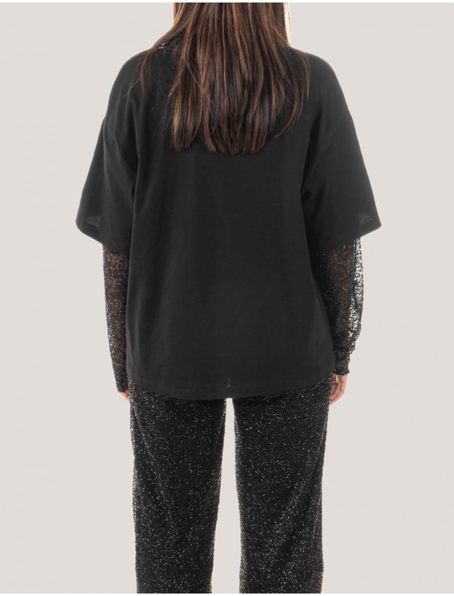CAMISETA OBVIO MILES NEGRO