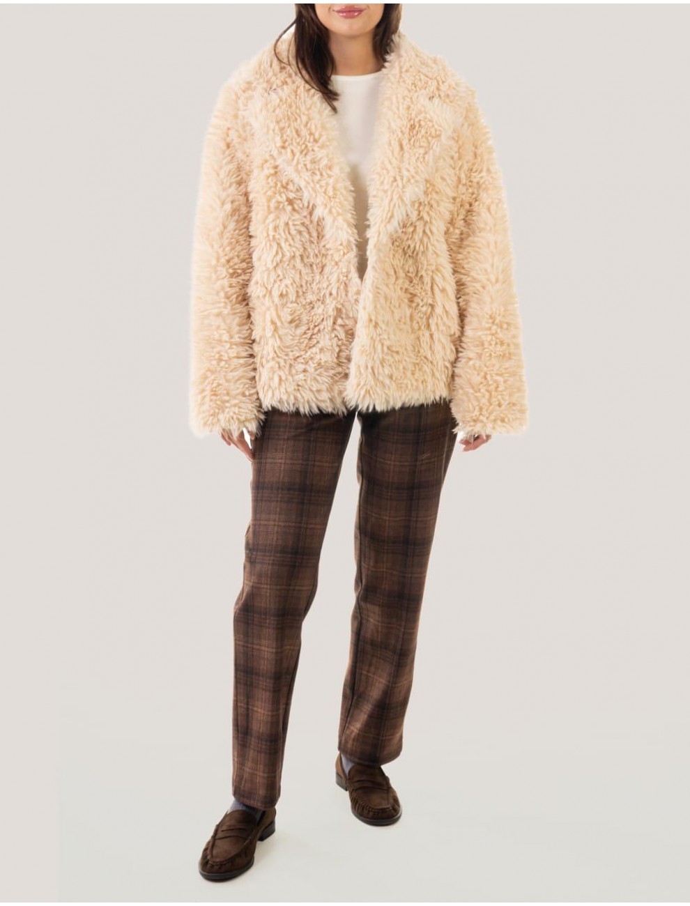 CHAQUETA OBVIO LIEKE BEIG