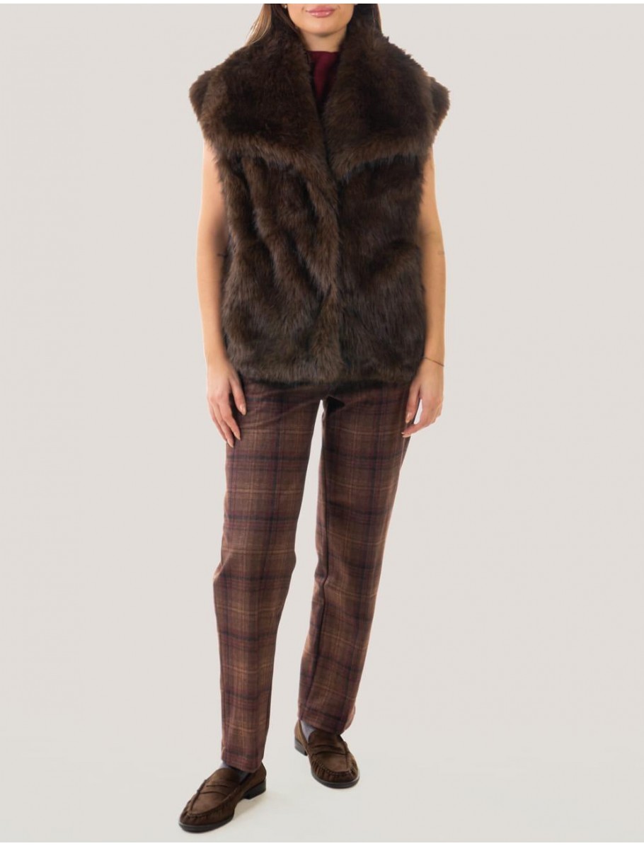 CHALECO OBVIO SADE MARRoN