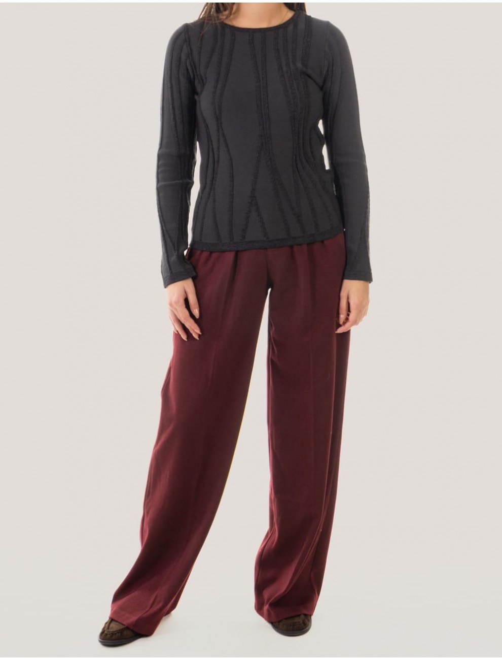 PANTALoN OBVIO VAVINA BURDEOS
