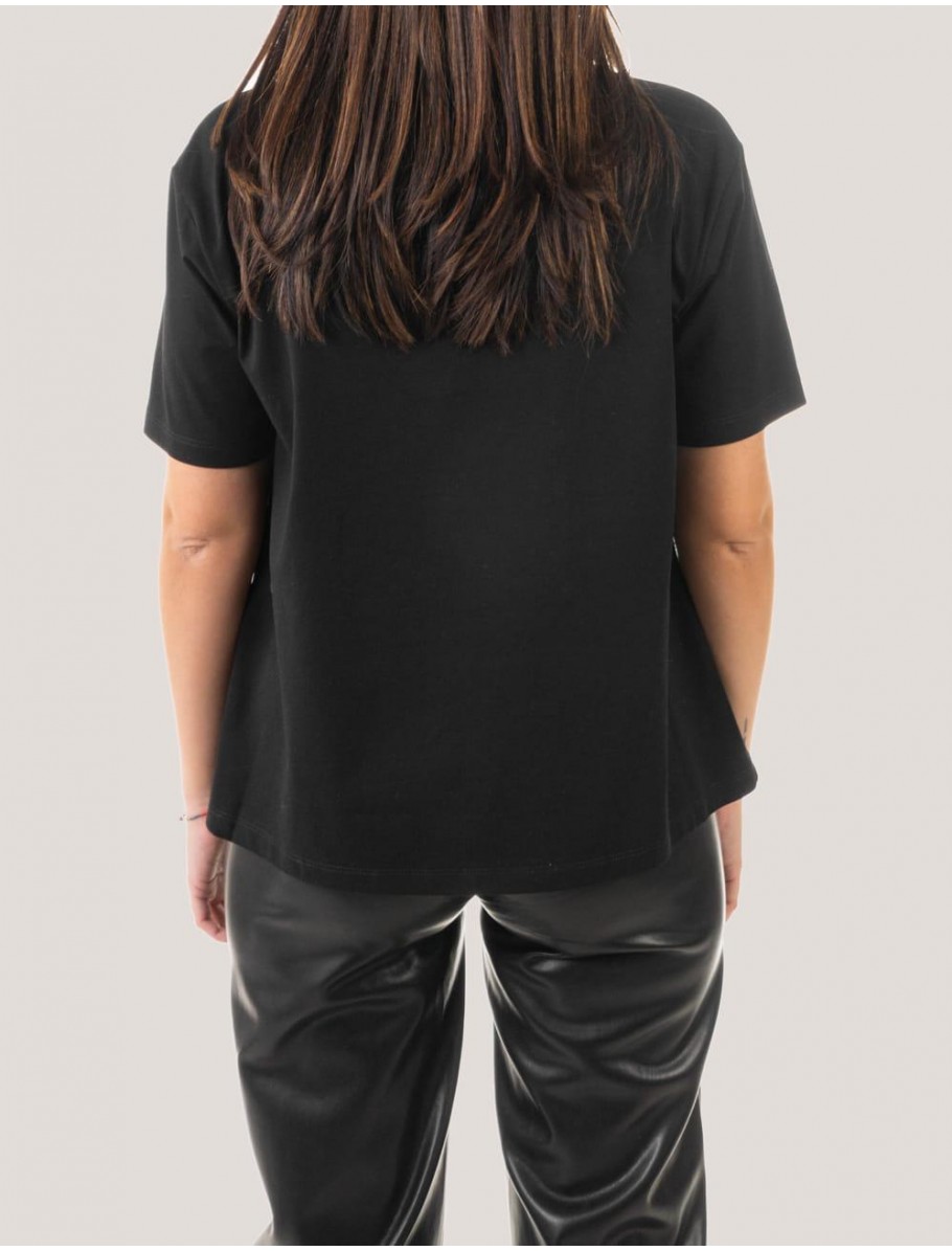 CAMISETA MY REAL IDENTITY RINE NEGRO