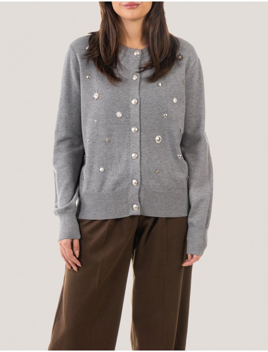 CHAQUETA OBVIO AVA GRIS