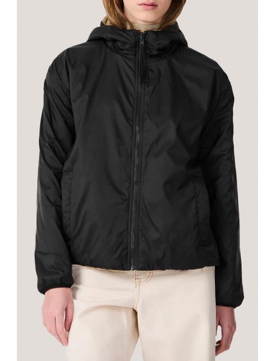 CHAQUETA TANTA SHUURGA REVERSIBLE NEGRO