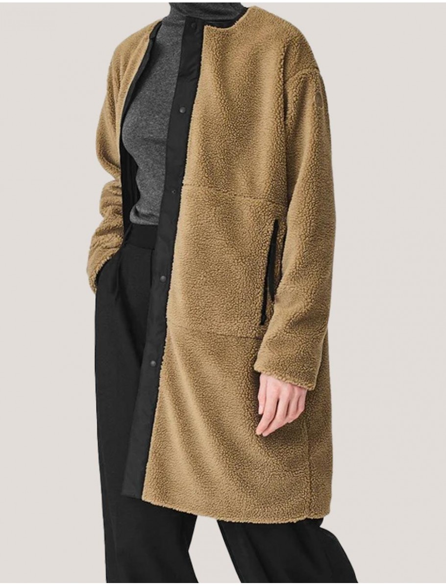 CHAQUETA TANTA DRIVOTRA CaMEL