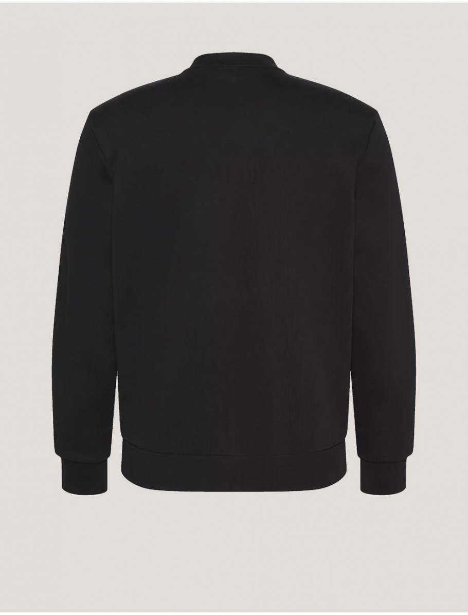 SUDADERA CALVIN KLEIN TRRY CK BHS NEGRO