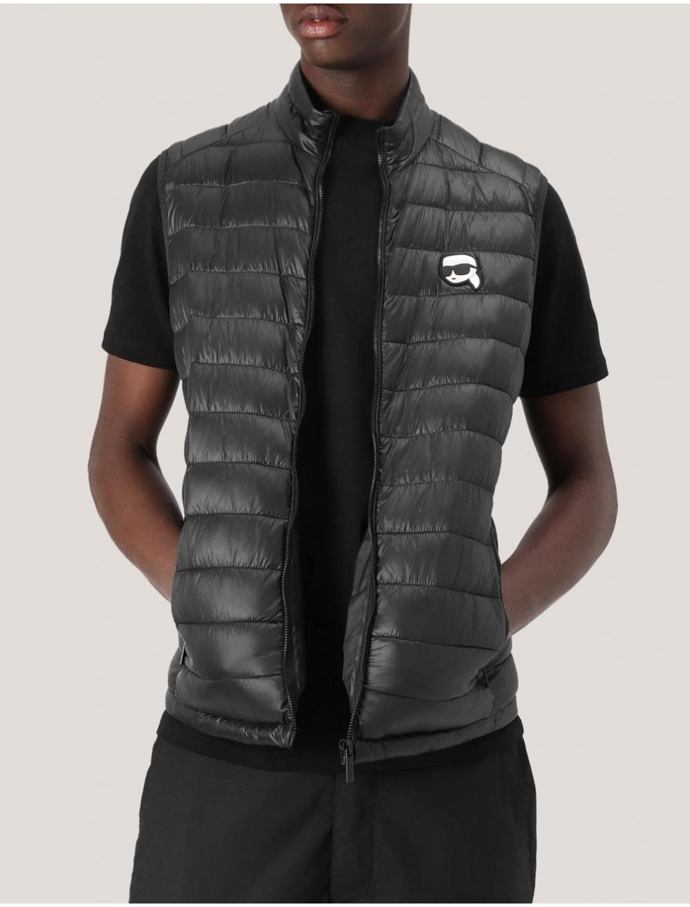 CHALECO KARL LAGERFED 505711 500590 NEGRO