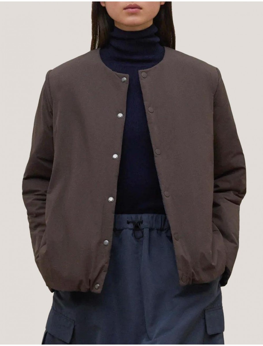 CHAQUETA ECOALF GERES REVERSIBLE MARRoN