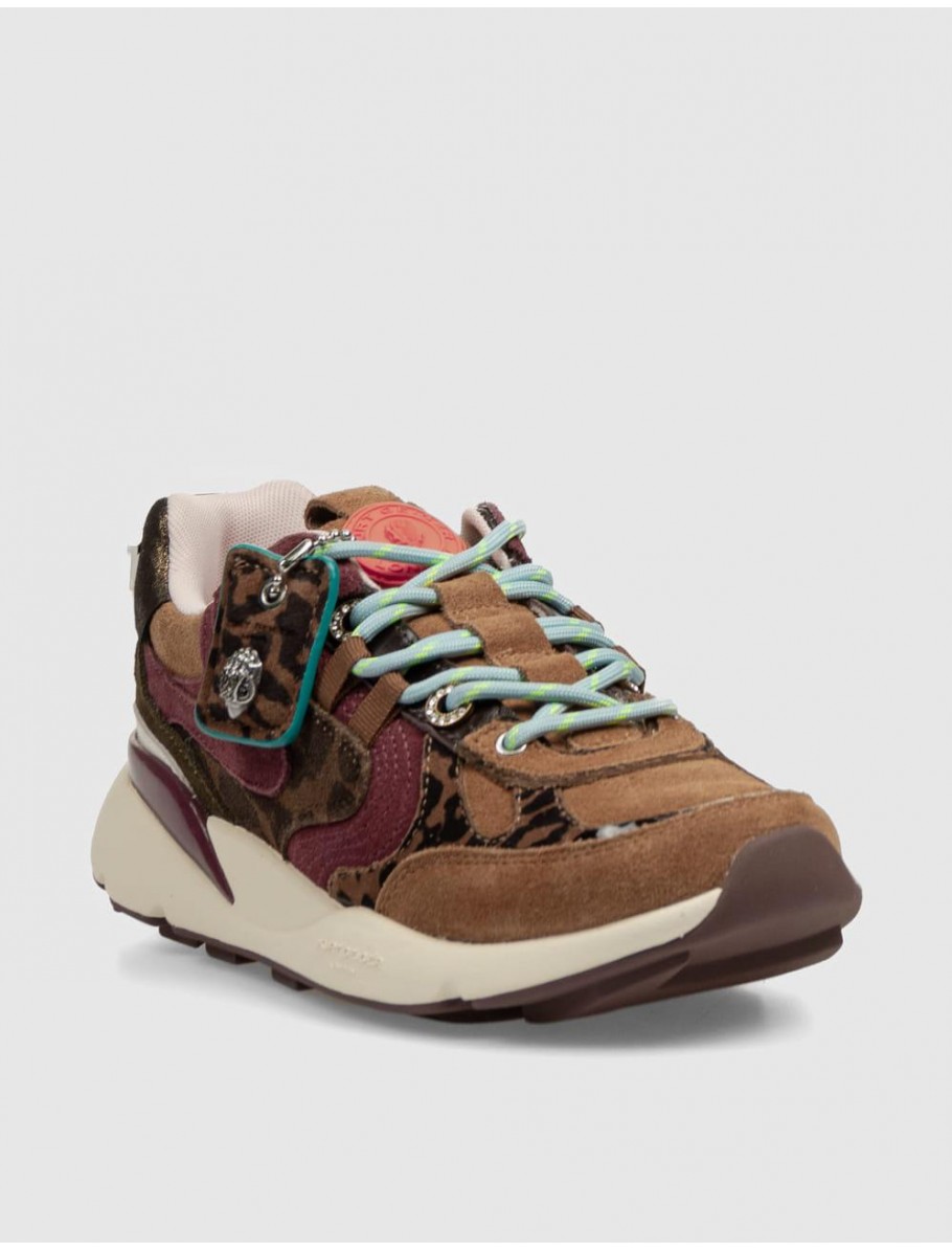ZAPATILLA KURT GEIGER KURT RUNNER MARRoN