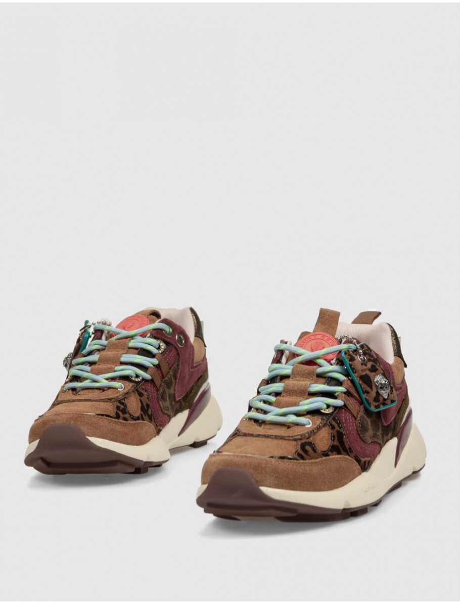 ZAPATILLA KURT GEIGER KURT RUNNER MARRoN